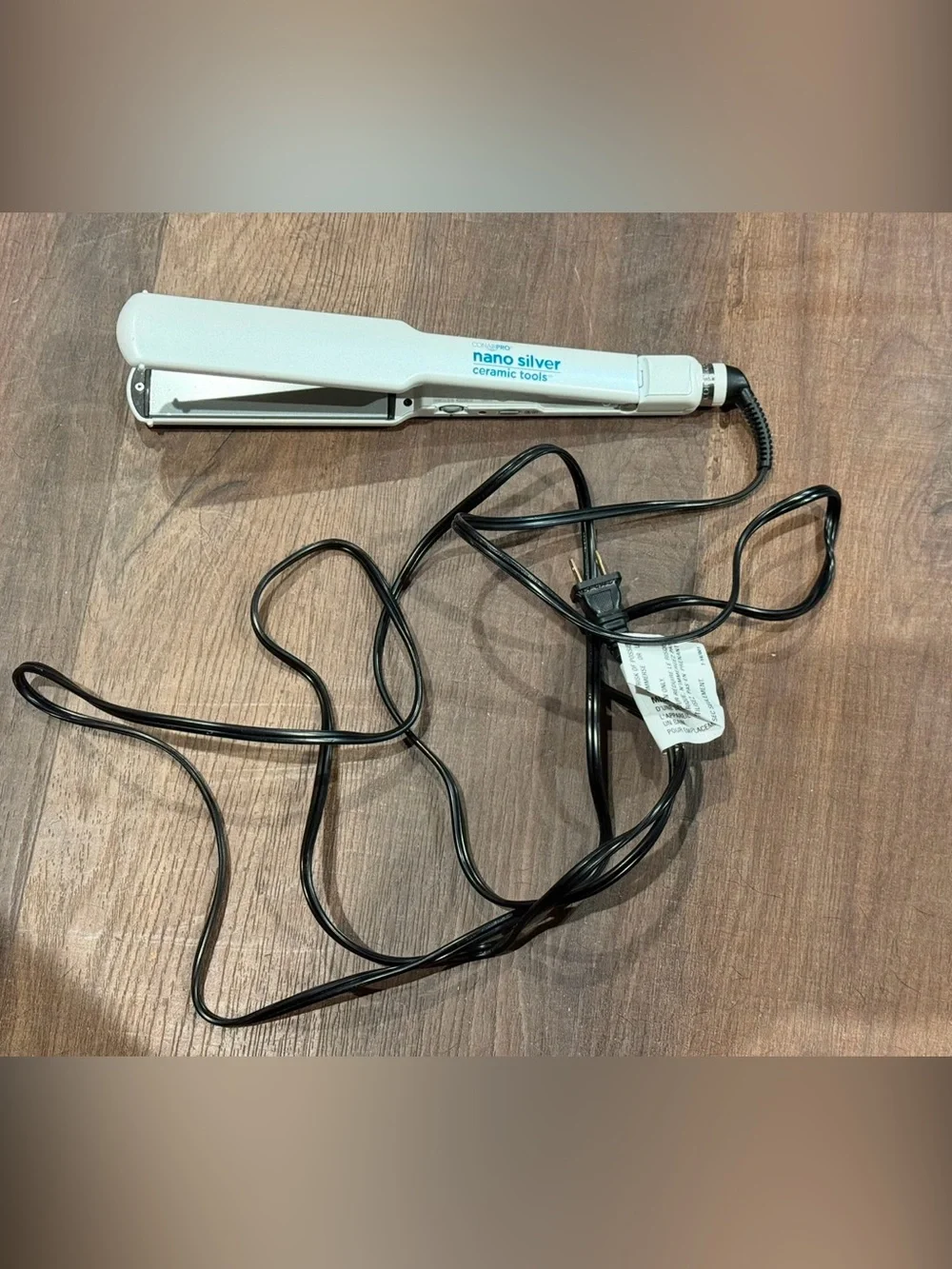 Conair Pro Nano Silver Ceramic Tools 1 1/2 Inch Ultra-Thin Straightening Iron